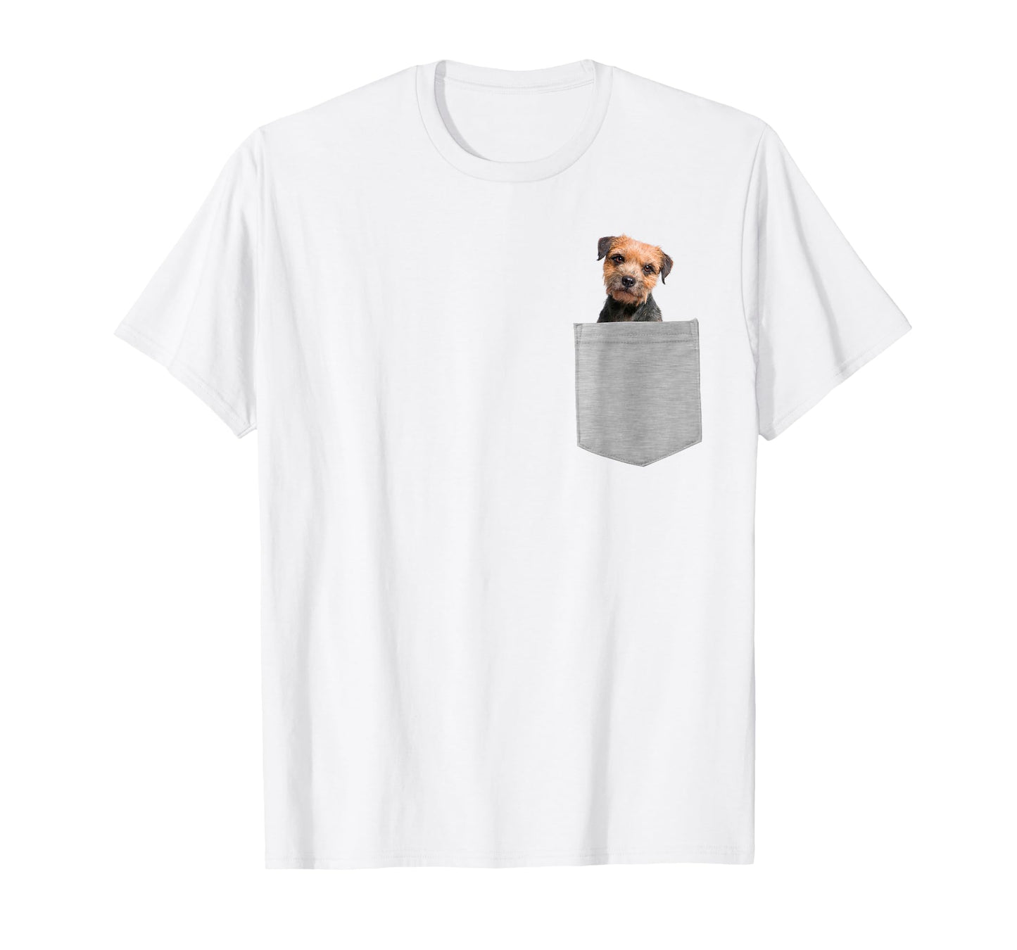 Dog in Your Pocket Border Terrier T-Shirt