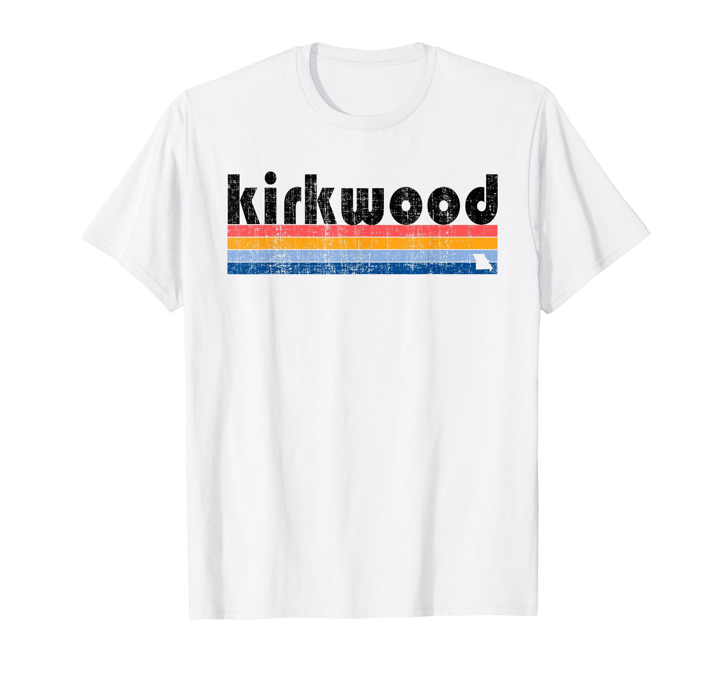 Vintage 80s Style Kirkwood MO T-Shirt T-Shirt