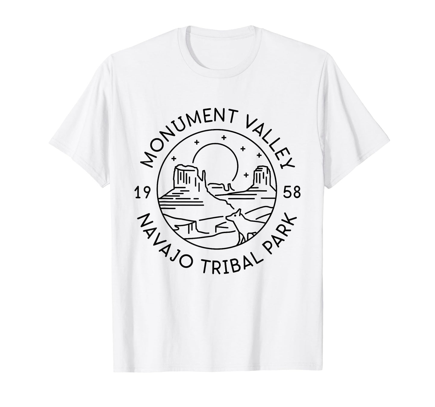 Monument Valley Navajo Tribal Park 1958 Arizona Utah T-Shirt