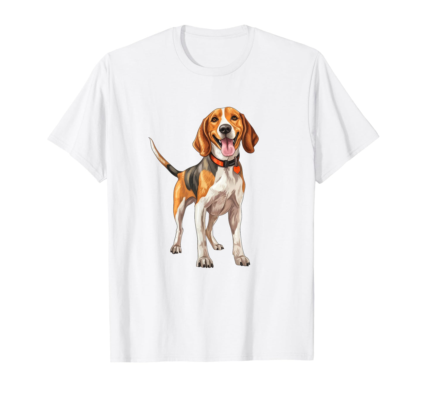 Beagle Dog Lover Design - Canine Companion Portrait T-Shirt