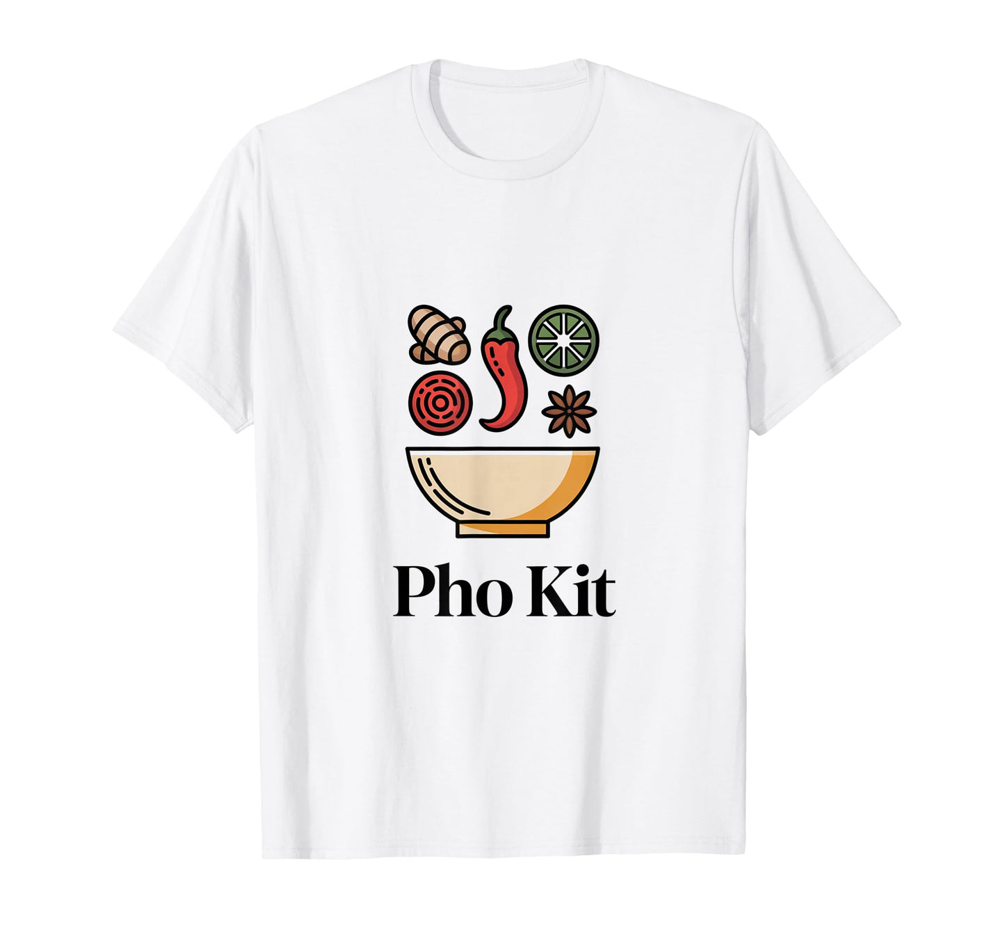 Pho Kit Soup Ingredients Pho Broth at Home Funny Pho Lover T-Shirt