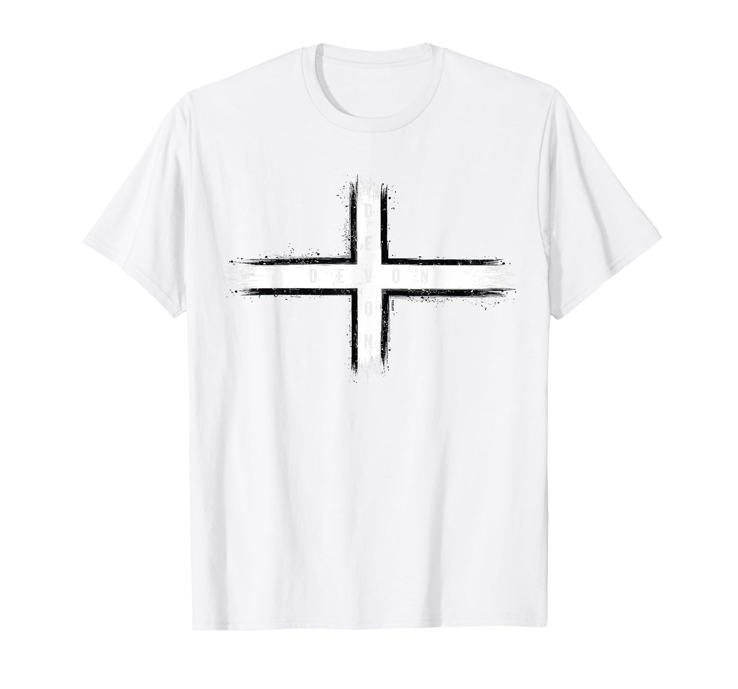 Vintage Devon Flag for Proud Devonian from Devon England T-Shirt