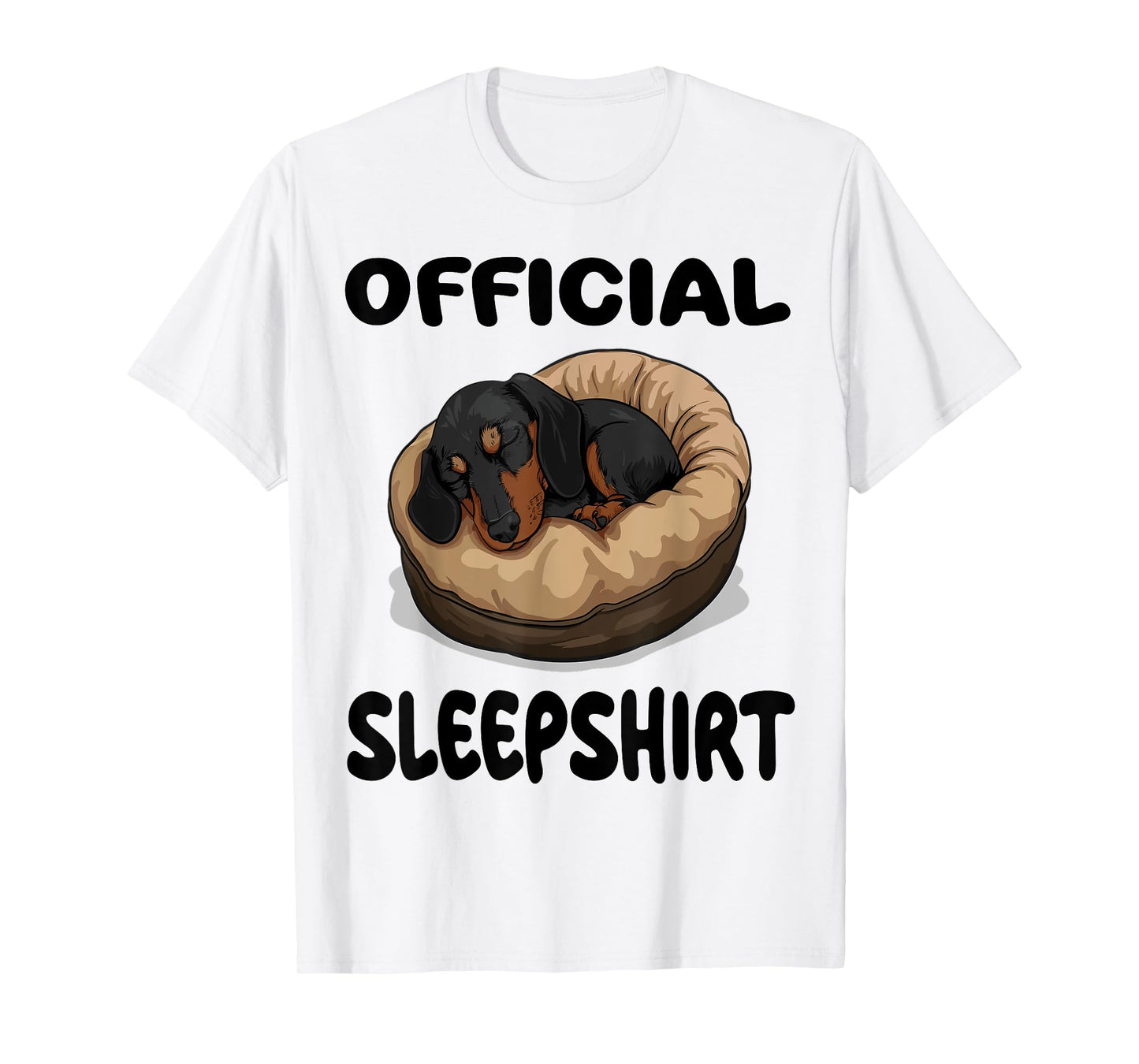 Dachshund Doxie Dog Official Sleepshirt Pajamas Nightgown T-Shirt