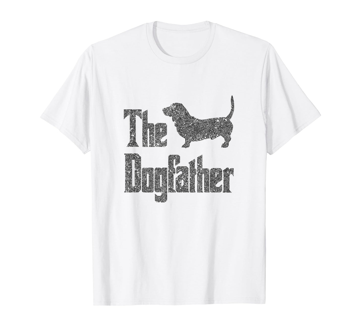 The Dogfather - funny dog gift, funny Basset Hound T-Shirt