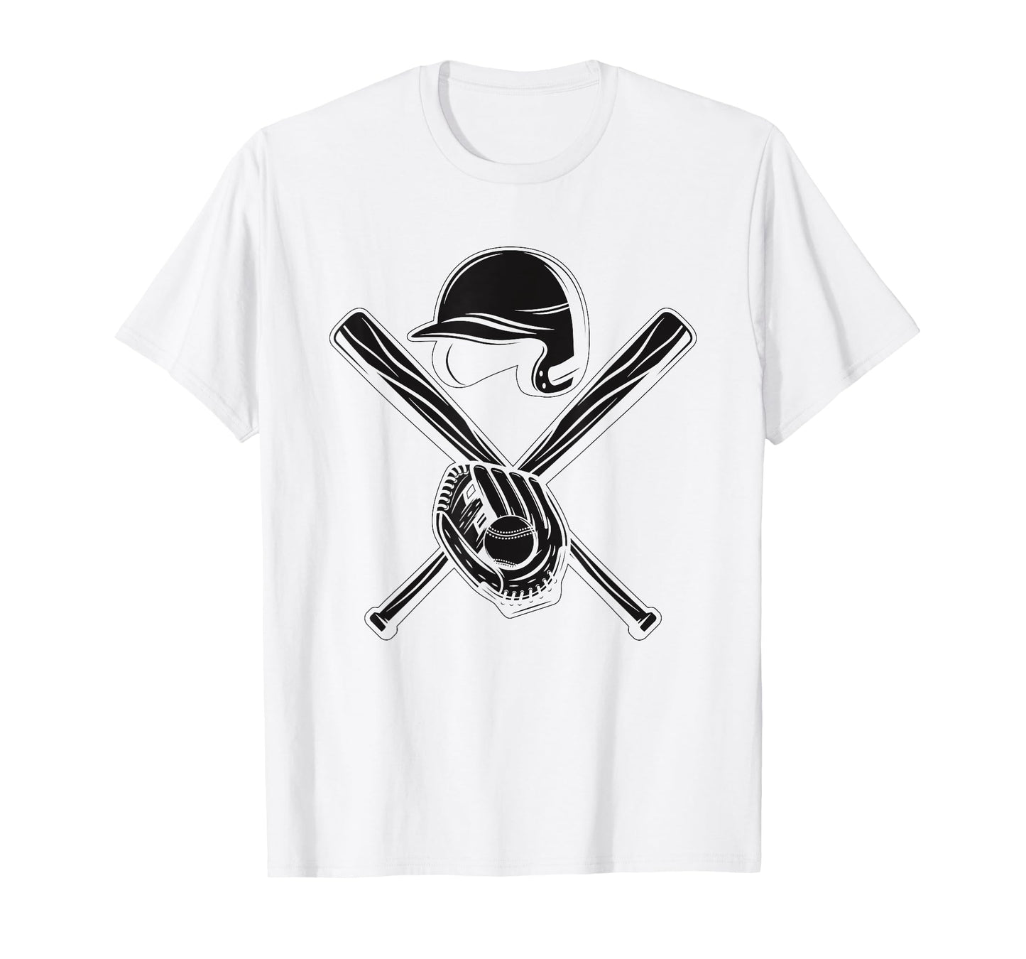 Baseball Softball Hitter Catcher Player Bat Baseball Drip T-Shirt