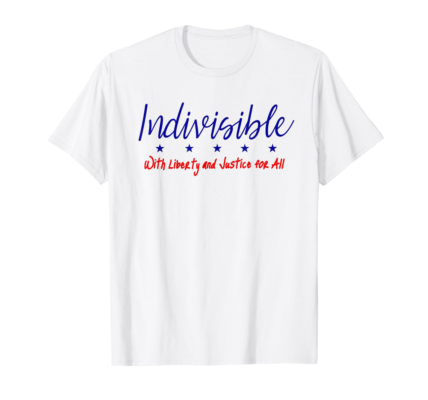 Indivisible T Shirt Progressive Liberal Feminist Democrat T-Shirt