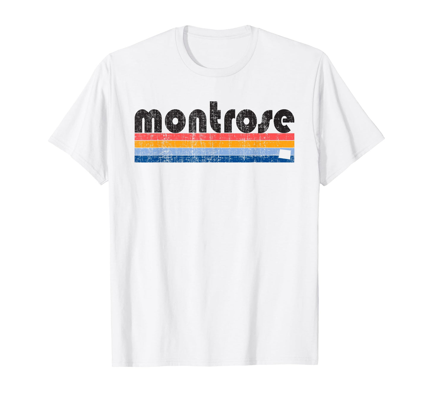 Vintage 80s Style Montrose CO T-Shirt T-Shirt