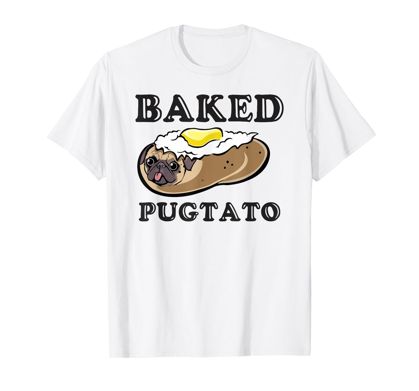 Pugtato, Funny Dog Lovers, Ladies Man Dog, I Love My Pug T-Shirt
