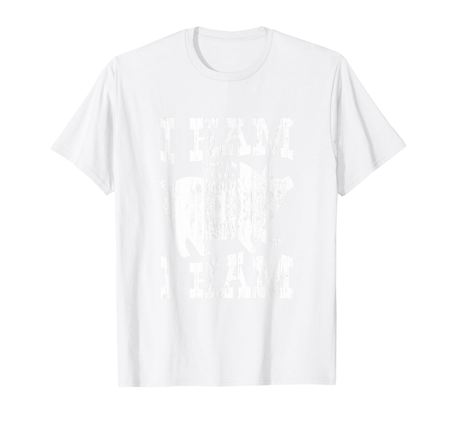 I Ham What I Ham Pig Lover Funny Farmer T-Shirt
