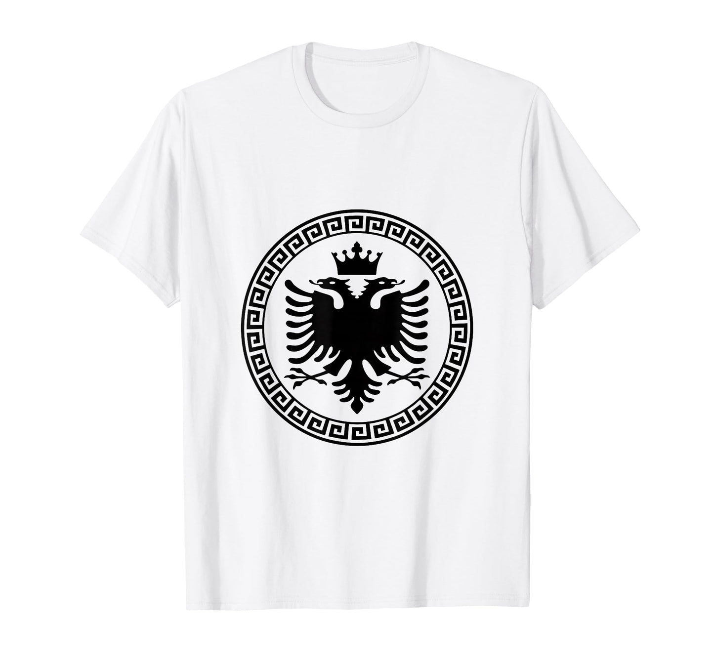Cute Albania T-Shirt Albanian Eagle Flag Gift T-Shirt
