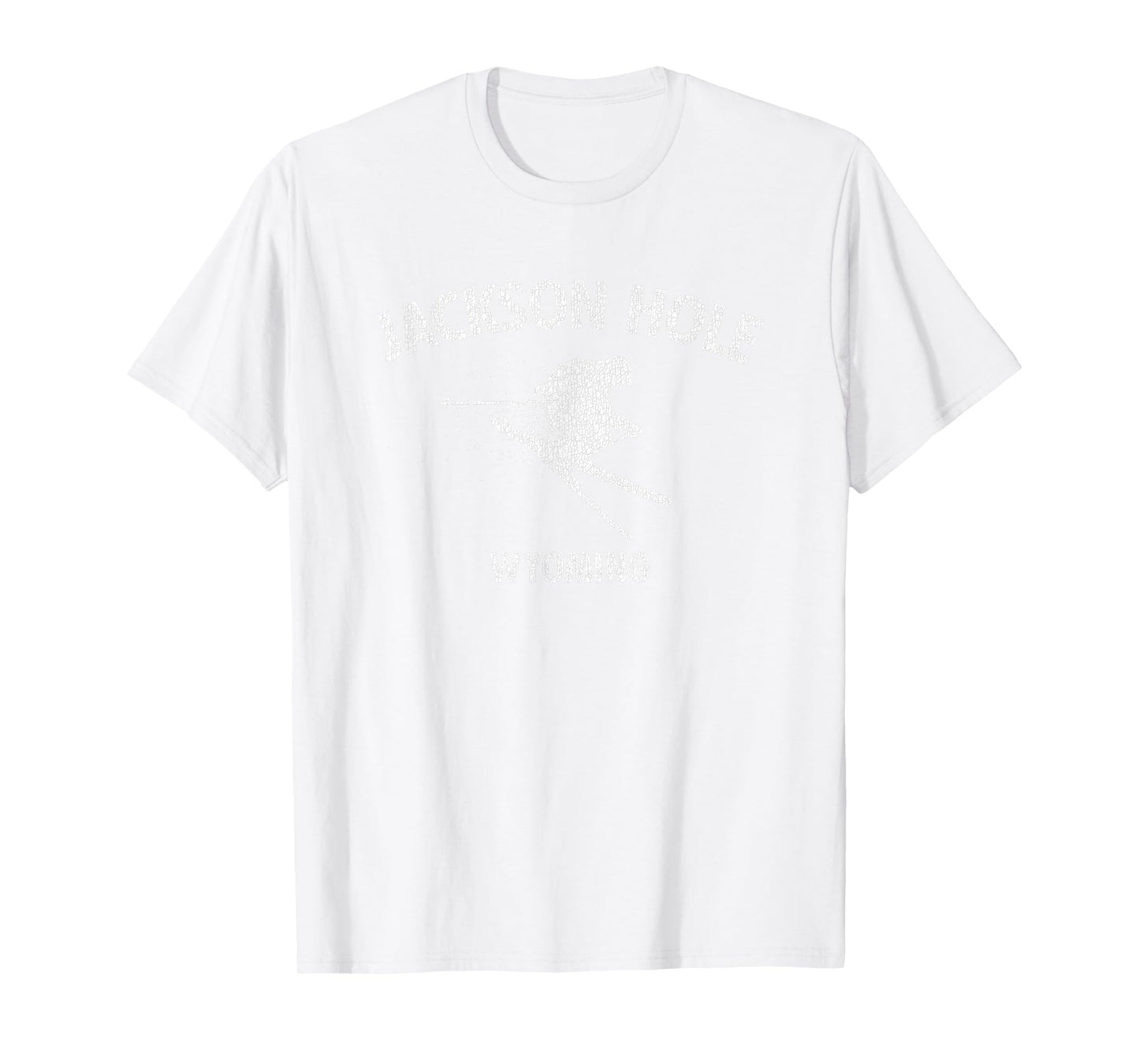 Jackson Hole Wyoming Skiing T-Shirt Ski Gift Tee T-Shirt