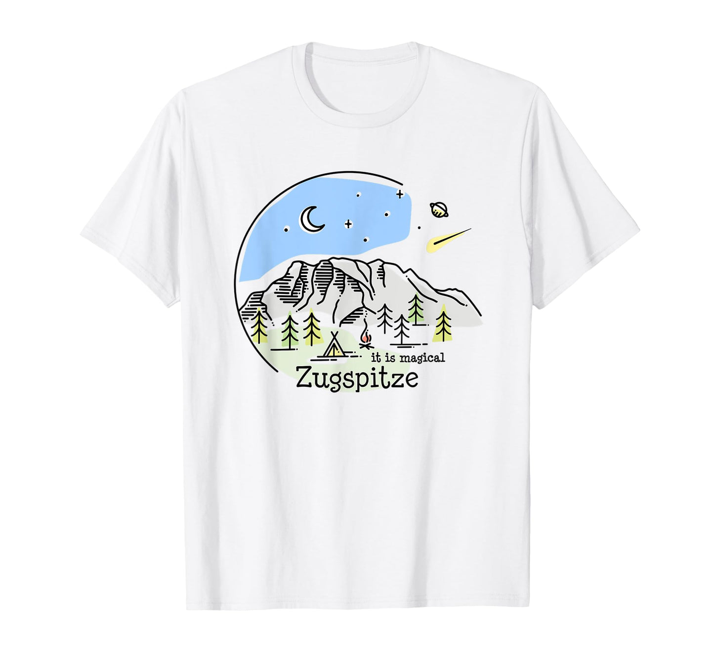 Zugspitze Garmisch Partenkirchen Bavaria Hiking Souvenir T-Shirt