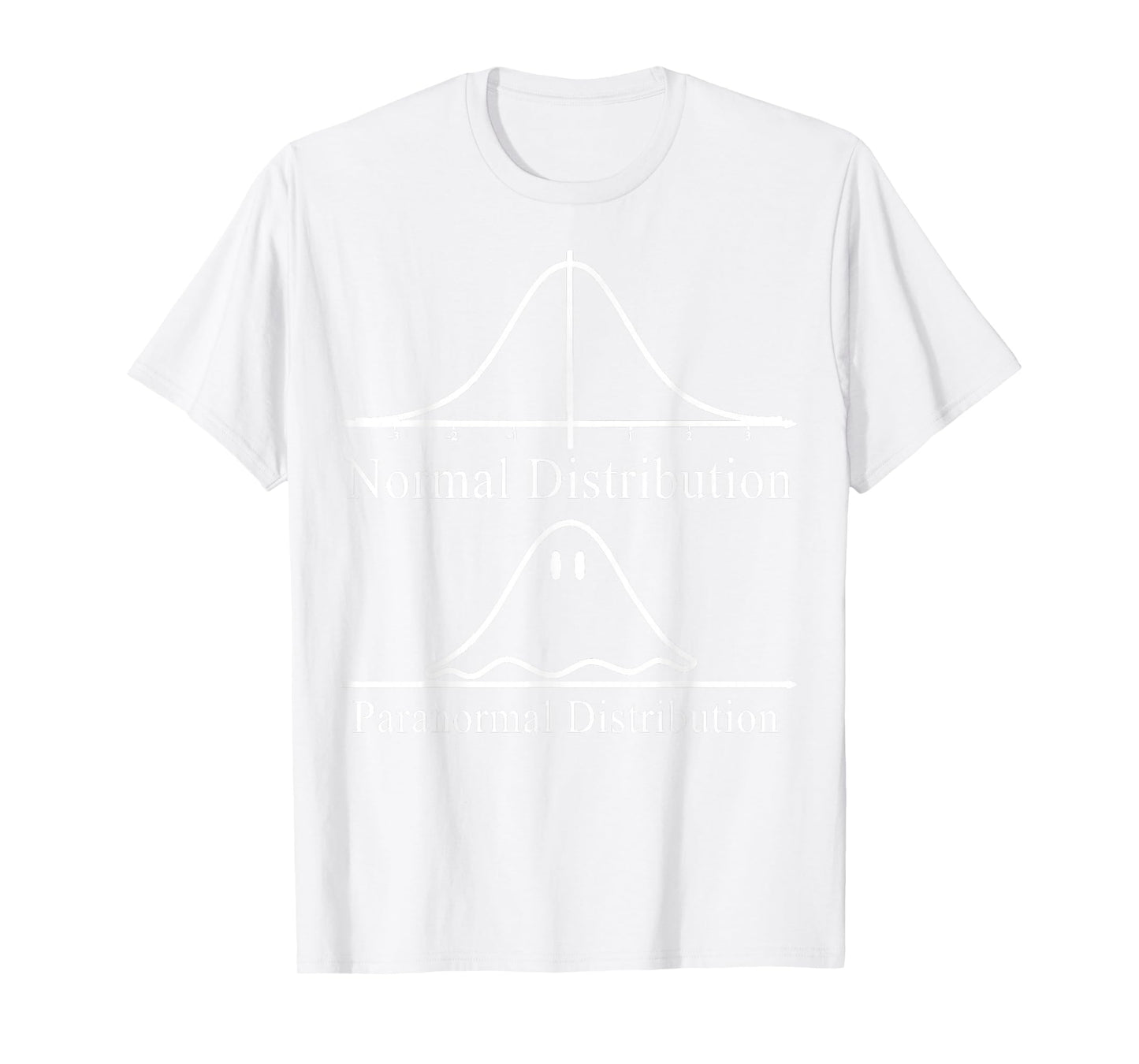 Math Teacher Halloween Costume Normal Distribution Math Pun T-Shirt