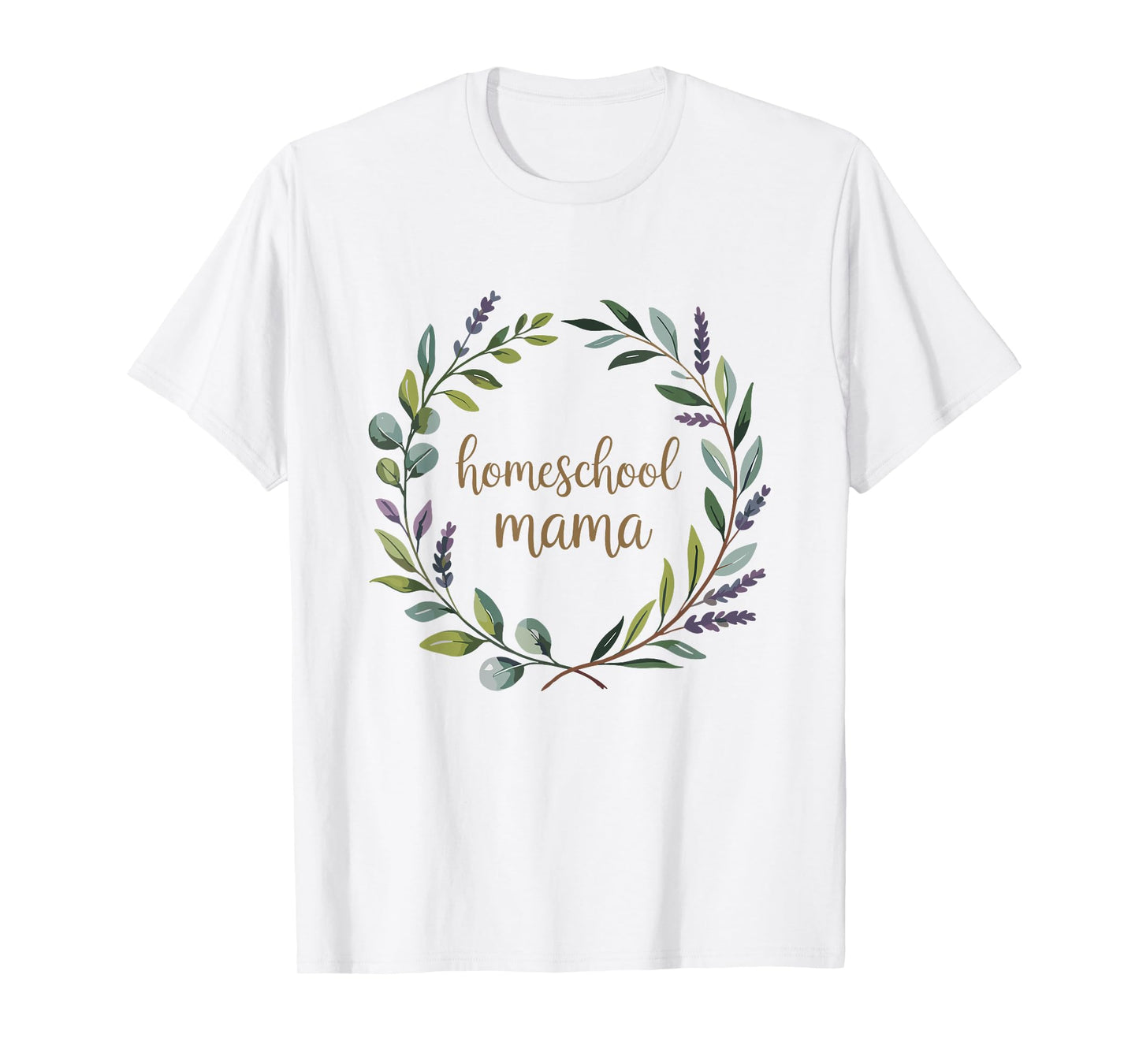 Homeschool Mama Christian Homeschool Mom T-Shirt
