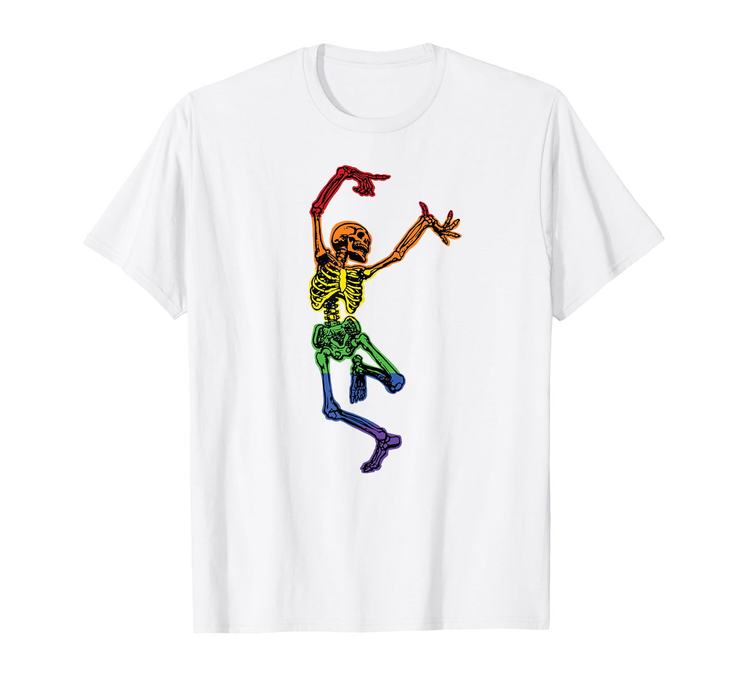 LGBT PRIDE dancing skeleton PRIDE T-Shirt