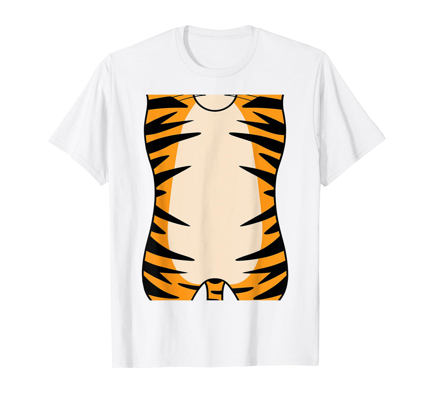Tiger Shirt Adult Kids Men Women Tiger Costume T-Shirt