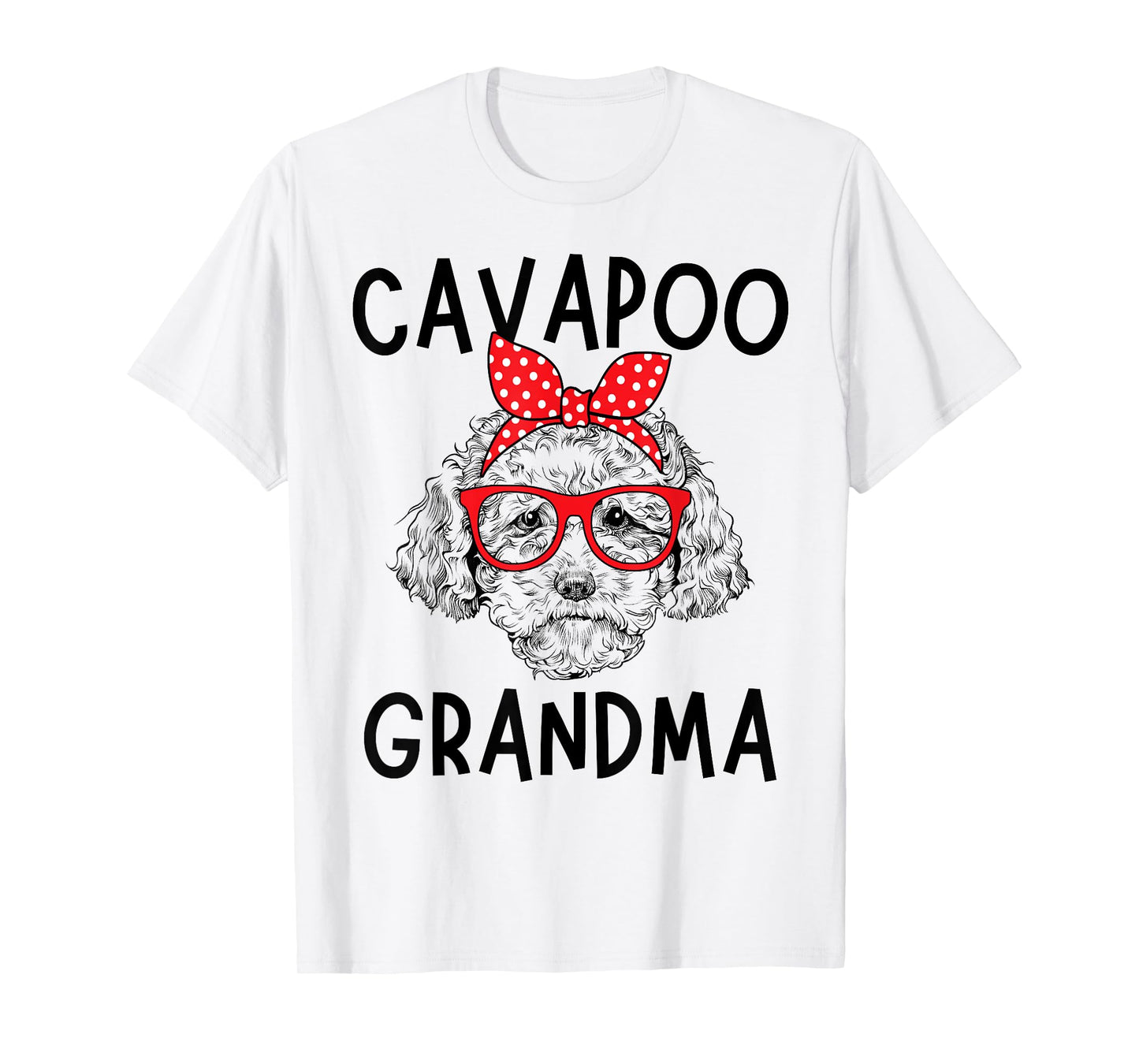 Cavapoo Grandma Cavadoodle Dog Nana Mother's Day Men Women Kids T-Shirt
