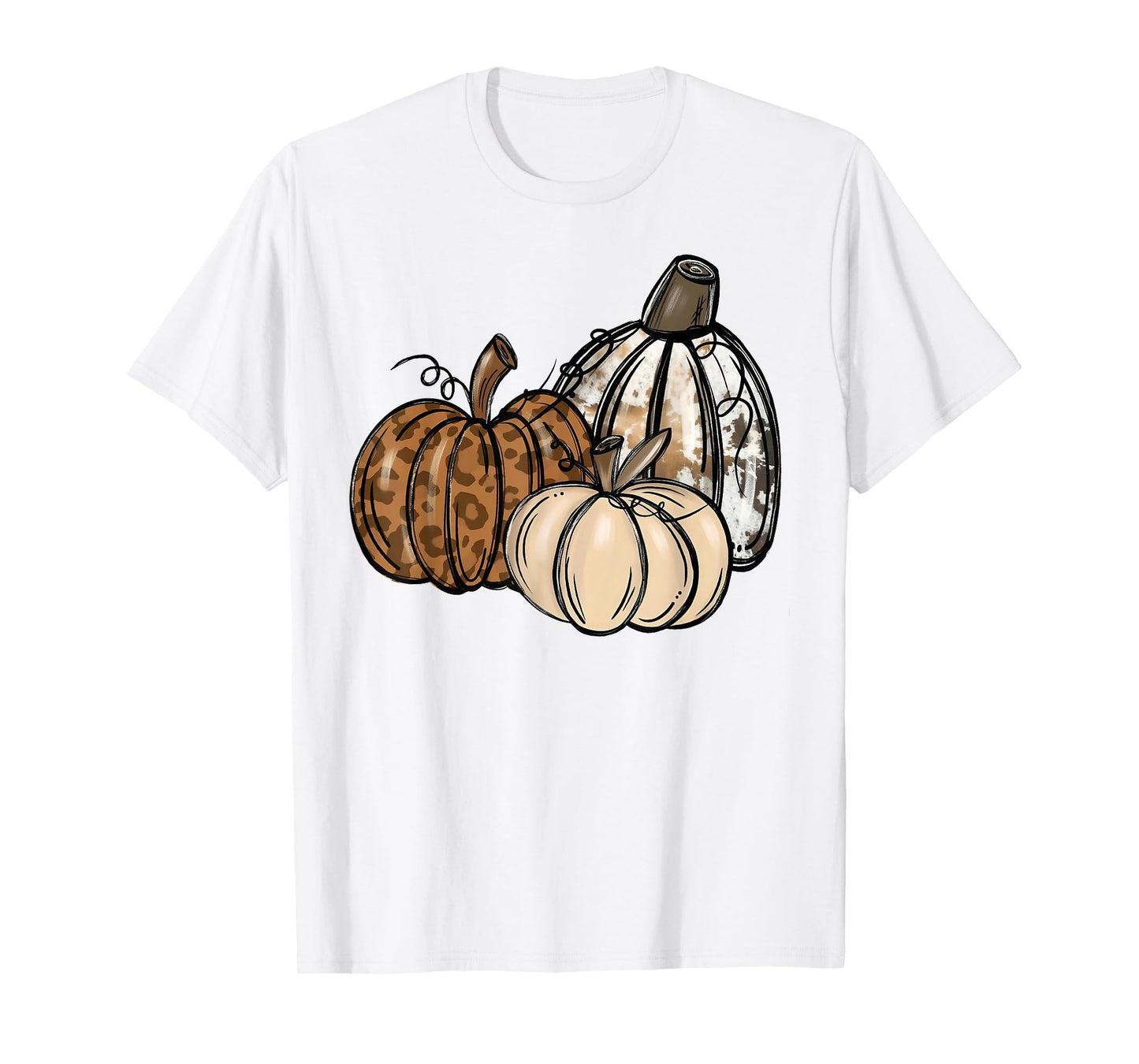 Pumpkin Season Funny Autumn Fall Y'all Leaves Thanksgiving T-Shirt