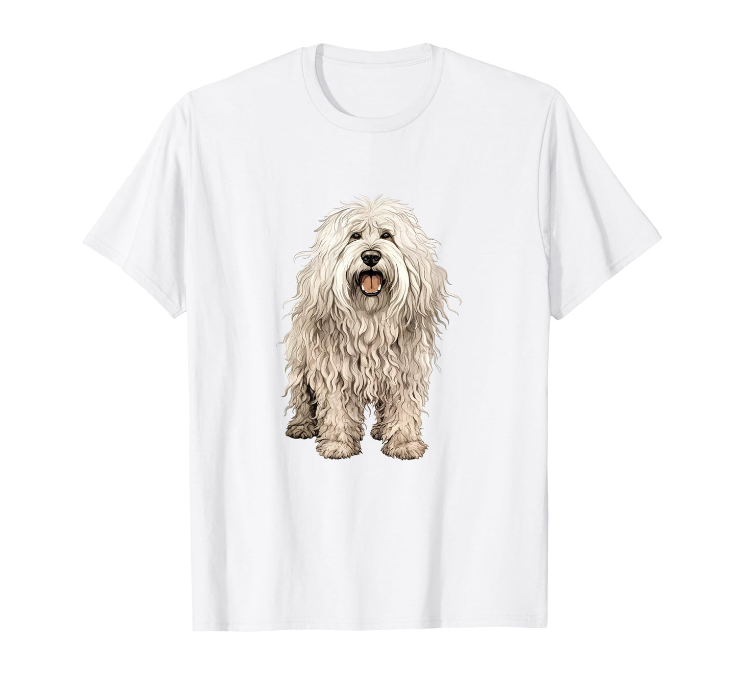 Adorable Komondor Dog Funny Pet Lover T-Shirt