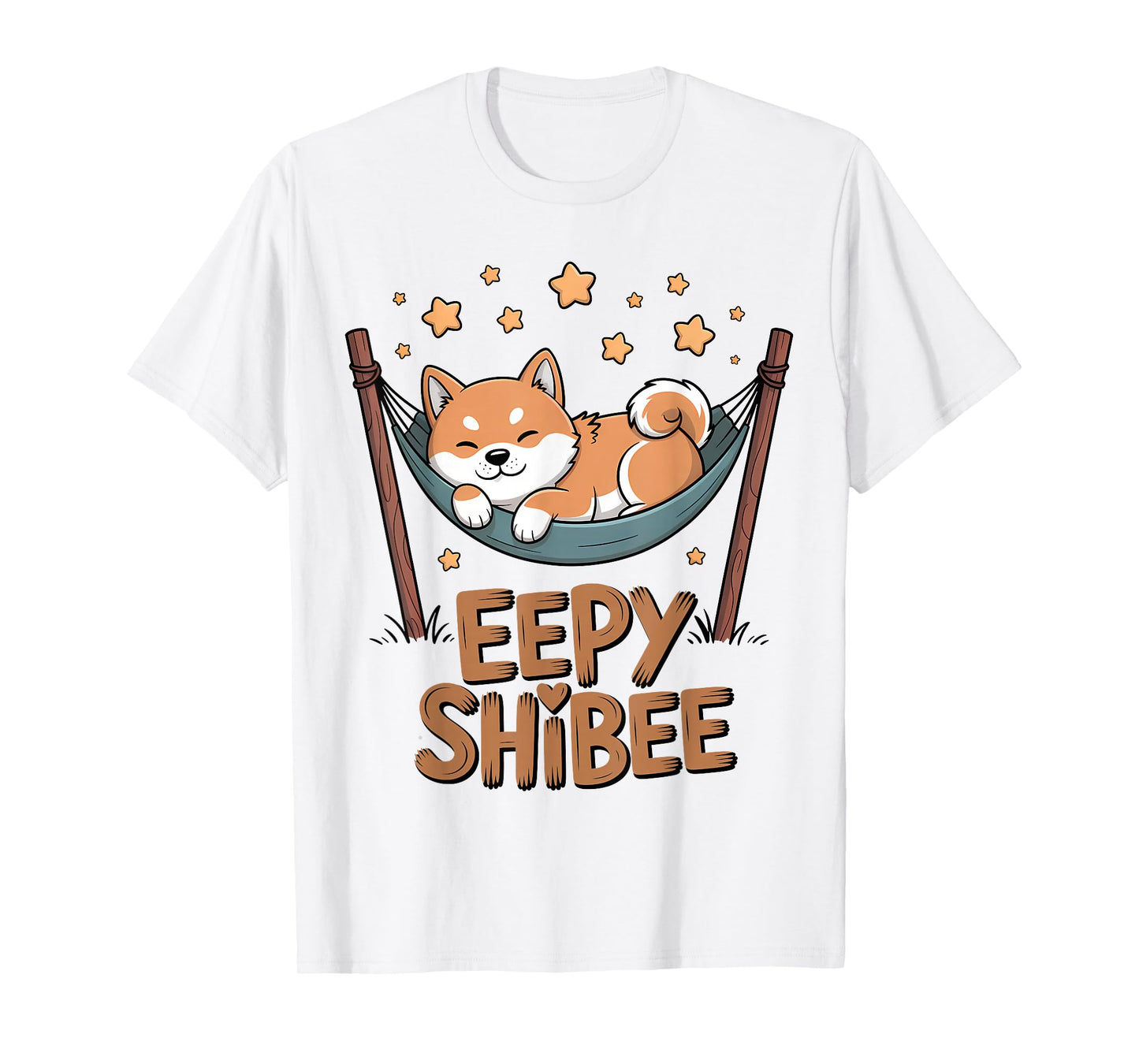 Eepy Shibee – Funny Shiba Inu Silly Sleepy Dog Meme T-Shirt