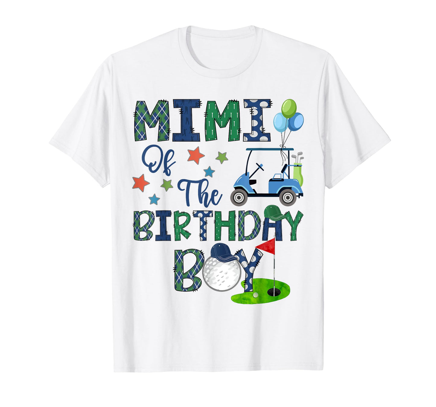 Mimi Of The Birthday Boy Hole In One Golf Lover T-Shirt