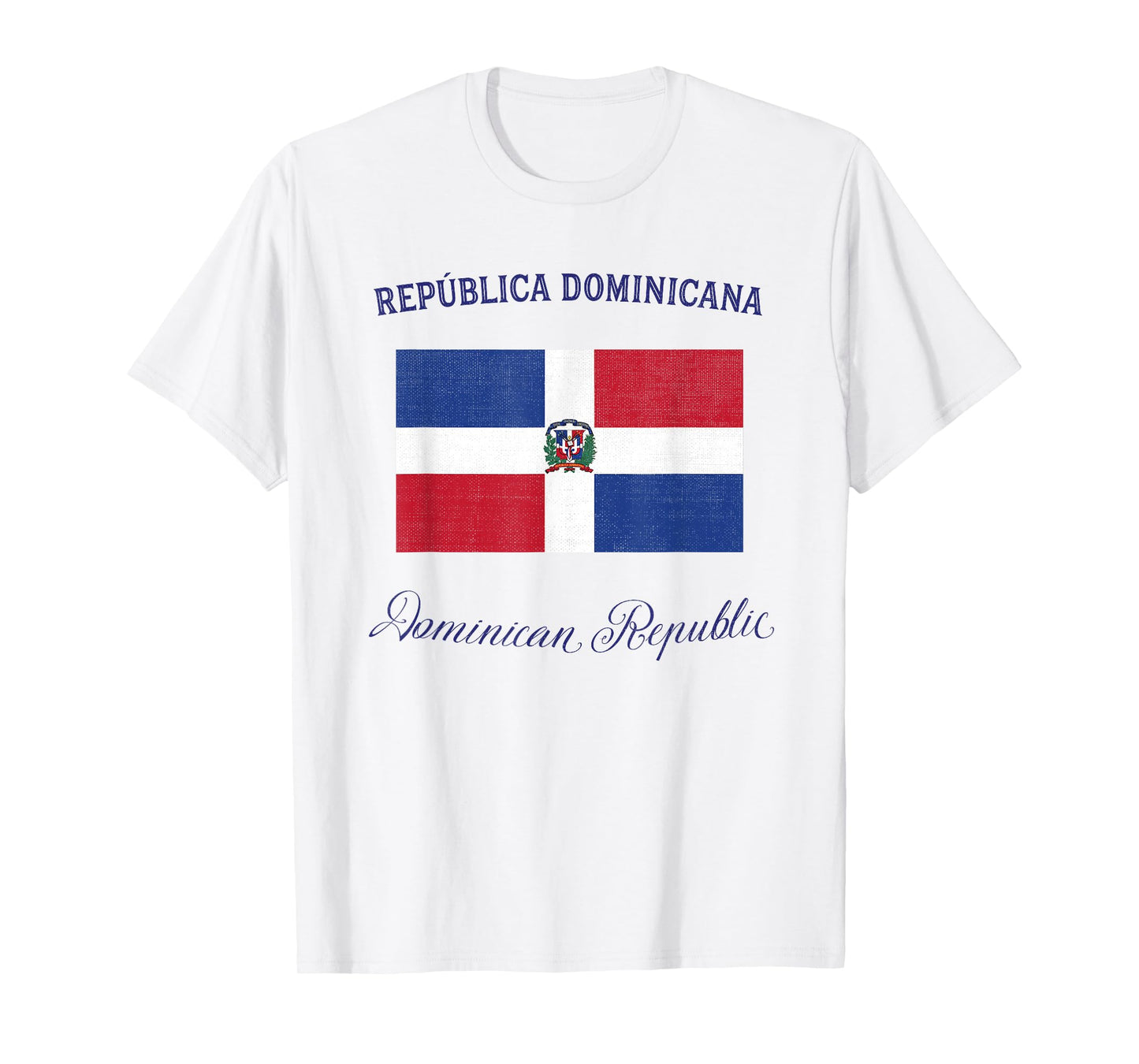 Dominican Republic Flag T-Shirt T-Shirt