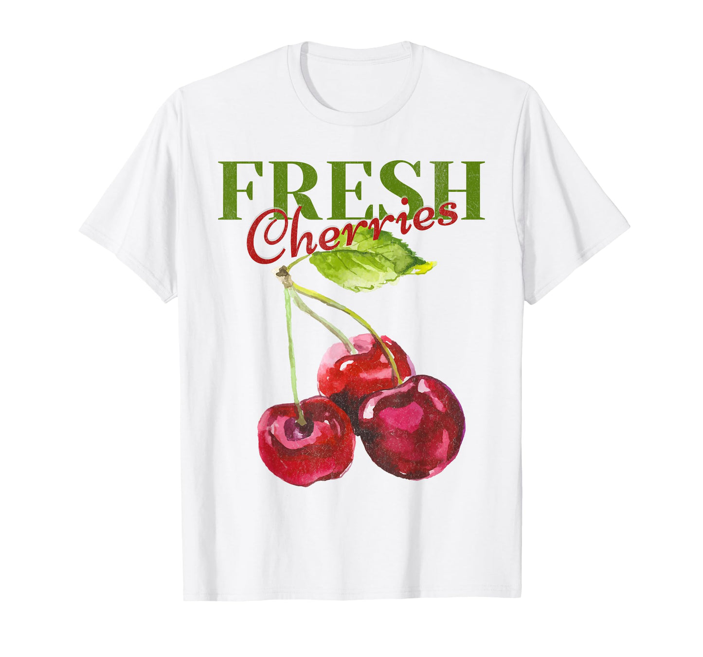 Fresh Cherries Homestead Homegrown Farmhouse Farmer T-Shirt
