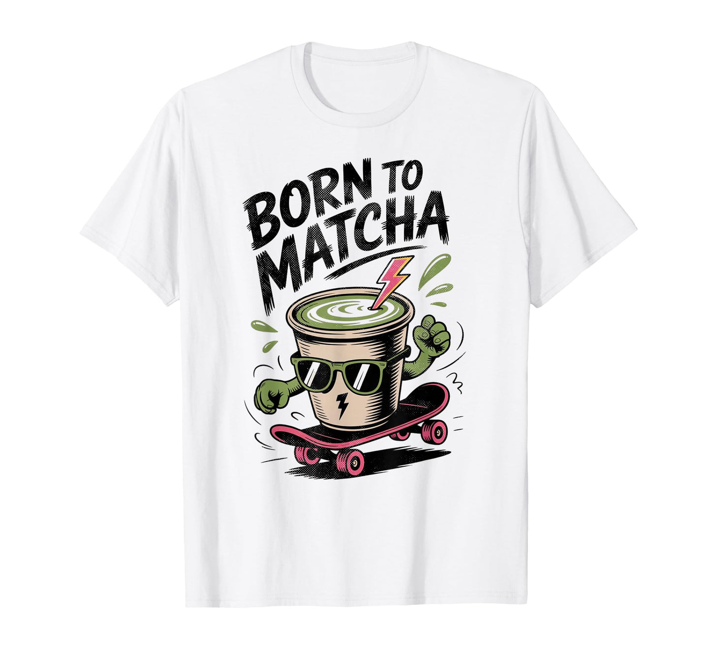 Matcha Lover's Delight Cute Green Tea Fanatics T-Shirt