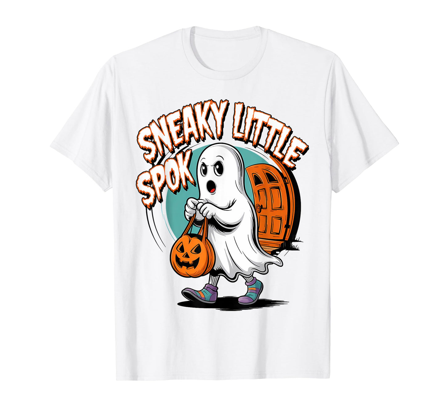 Funny To Sneaky little Spok Cute Halloween T-Shirt