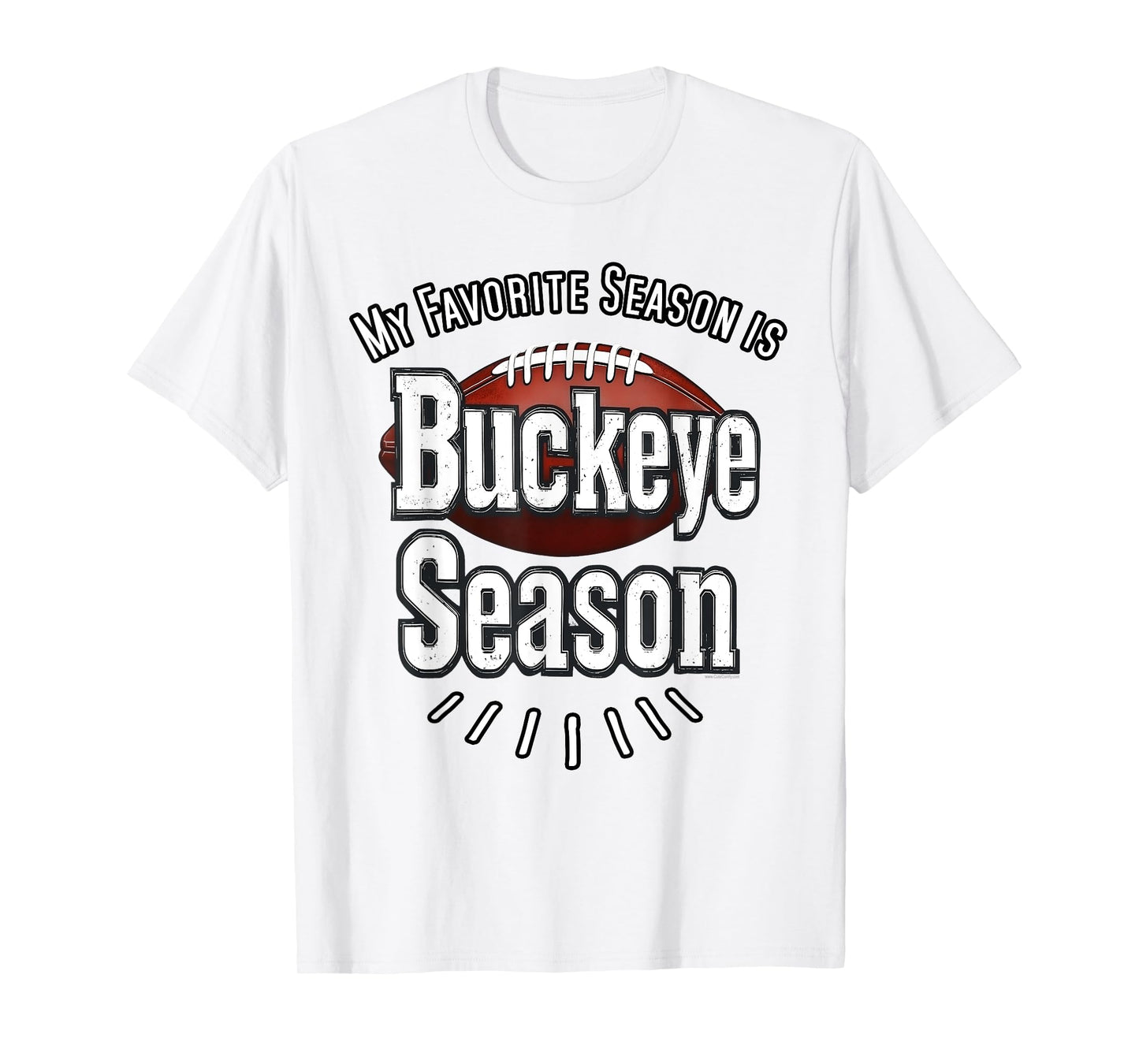My Favorite Season Funny Ohio Home Buckeye Quote State T-Shirt
