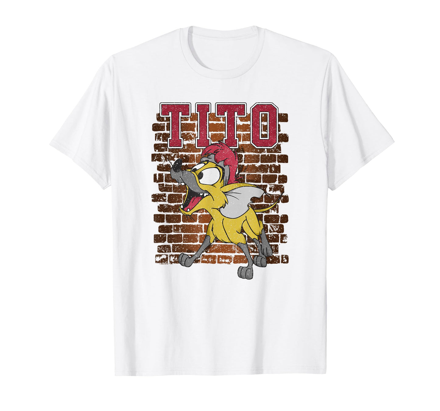 Disney Oliver & Company Tito Funny Chihuahua Street Portrait T-Shirt