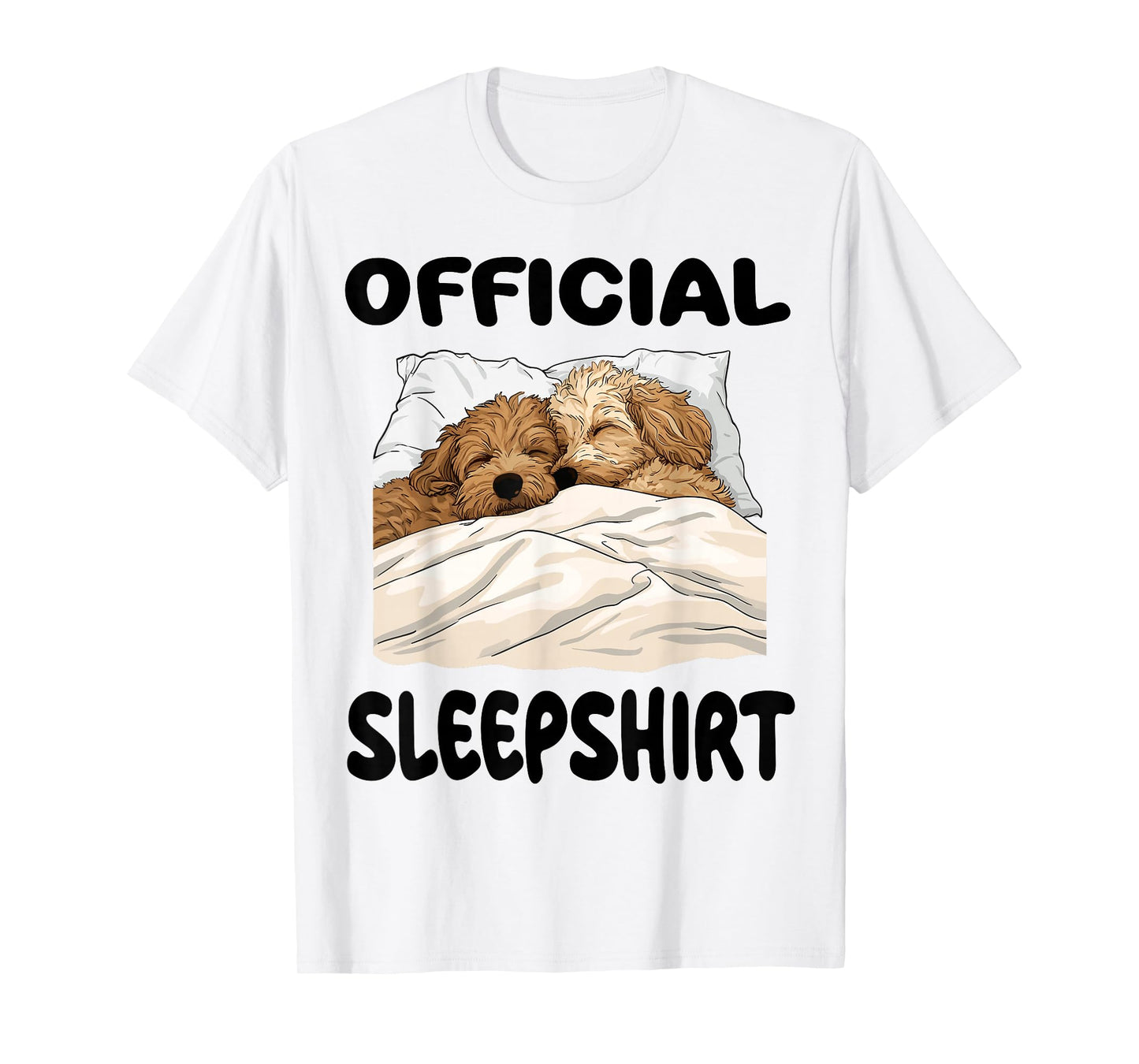 Goldendoodle Dog Official Sleepshirt Pajamas Nightgown T-Shirt