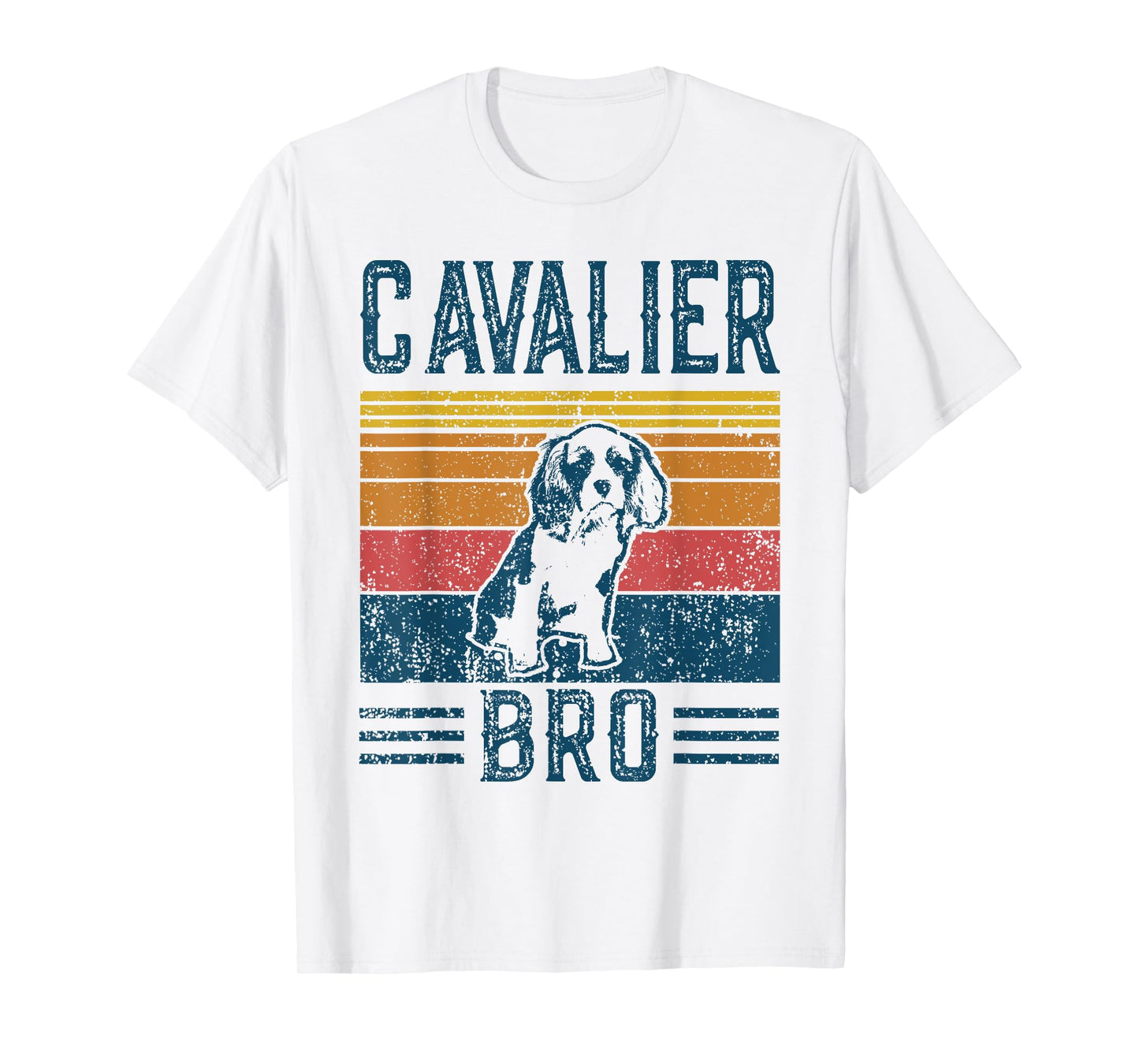 Dog Cavalier Bro - Vintage Cavalier Bro T-Shirt