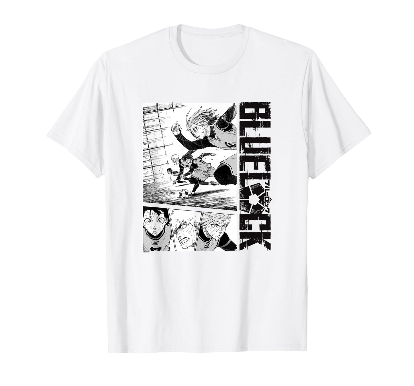 Blue Lock Bachira Kunigami Chigiri with The Goal Scent Logo T-Shirt