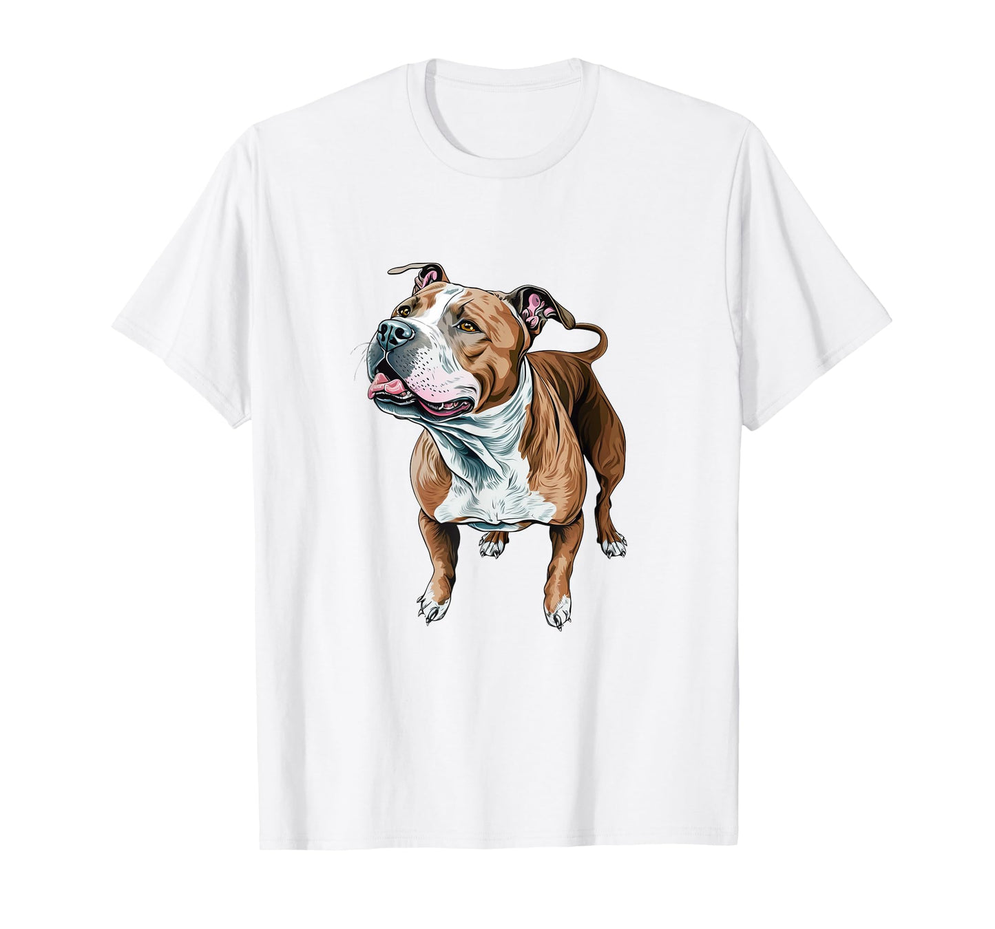 Loyal American Pit Bull Terrier Canine Companion T-Shirt
