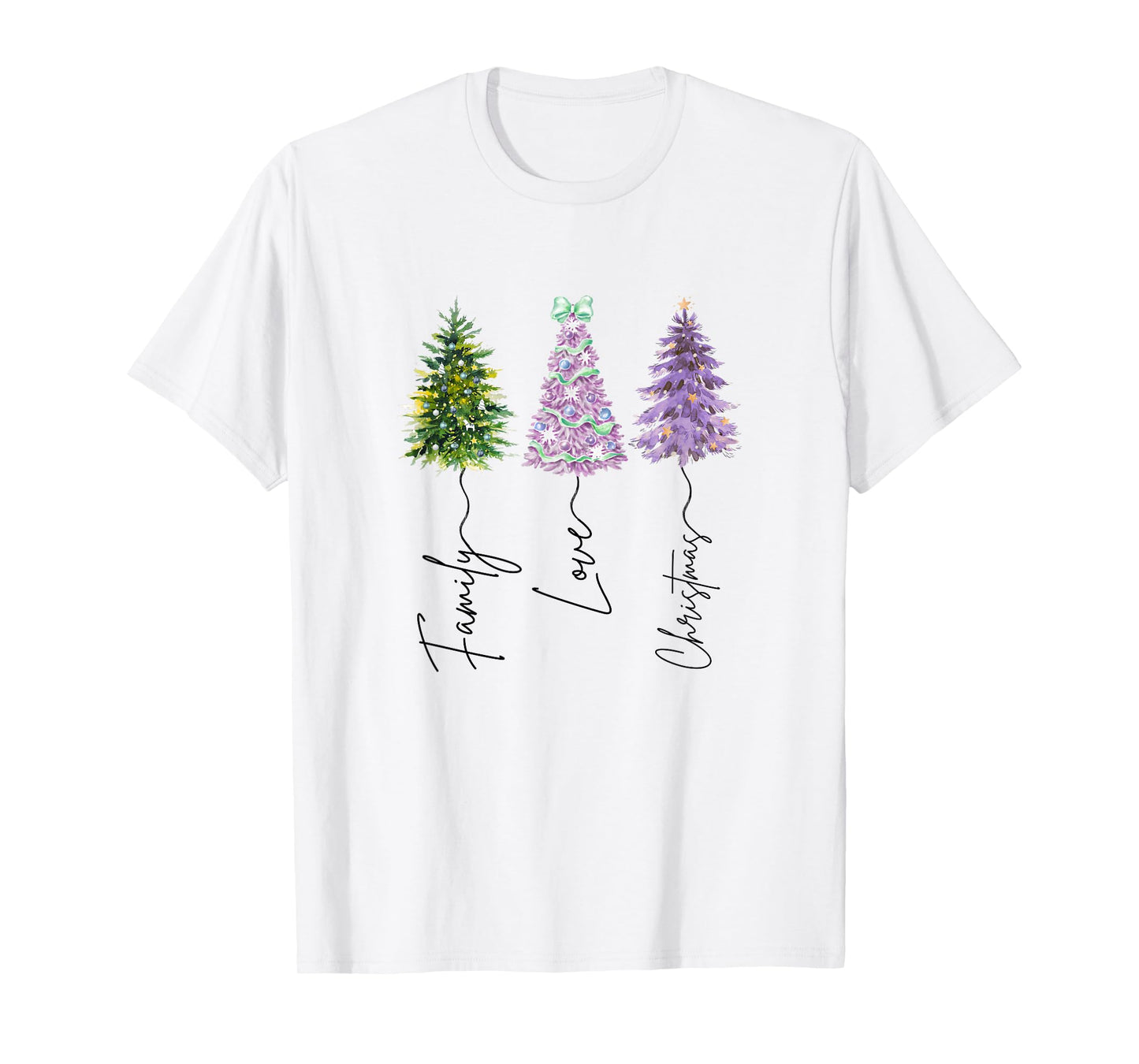 Christmas Family Love 2025 T-Shirt