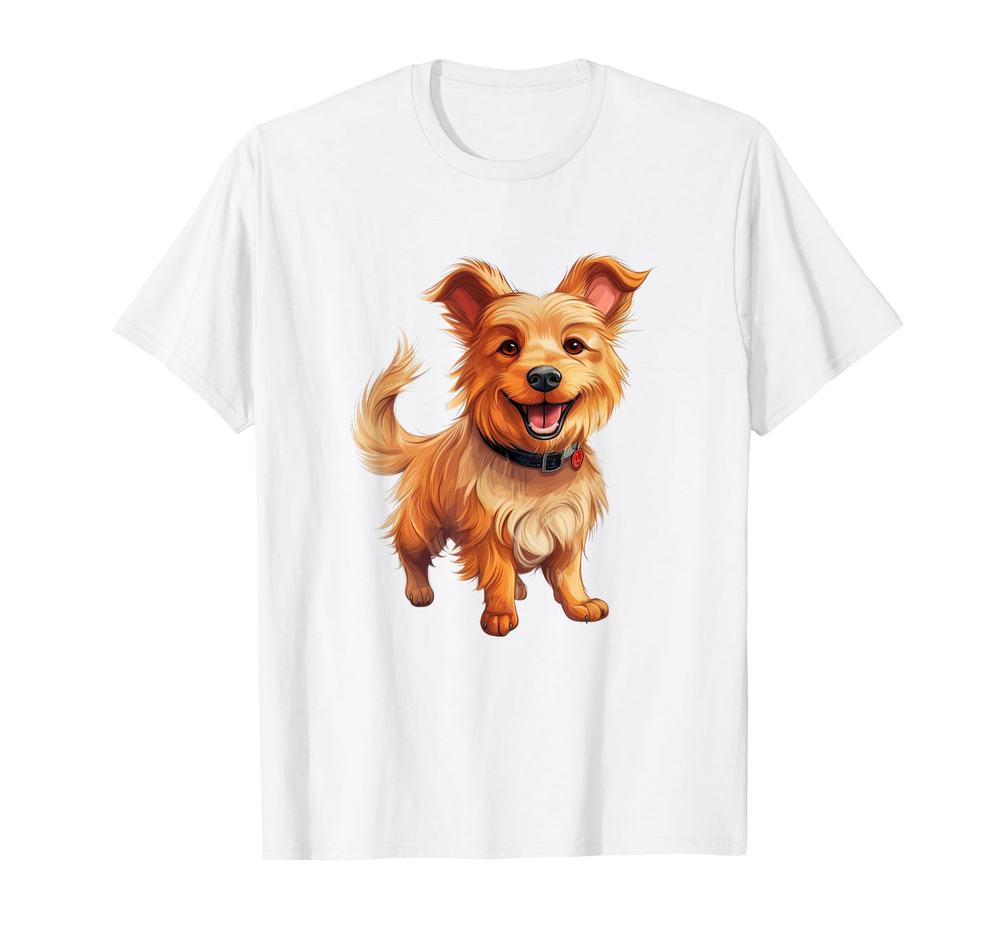Adorable Norwich Terrier Puppy Dog Portrait T-Shirt
