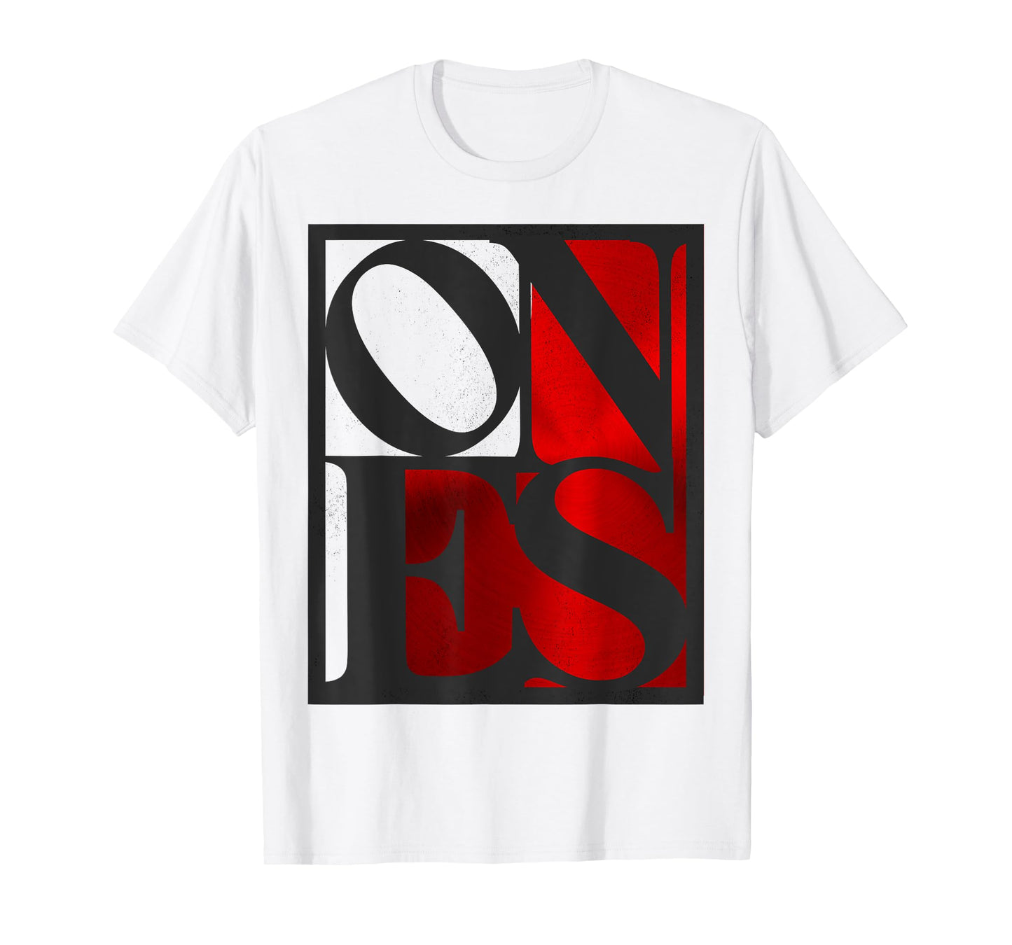 Red One Of Them Ones Red Color White Graphic T-Shirt