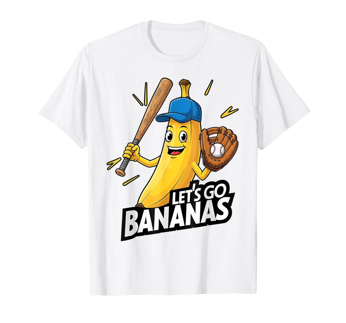 Funny Boys Banana T-Shirts Gifts Merch Shirt Lets Go Bananas T-Shirt