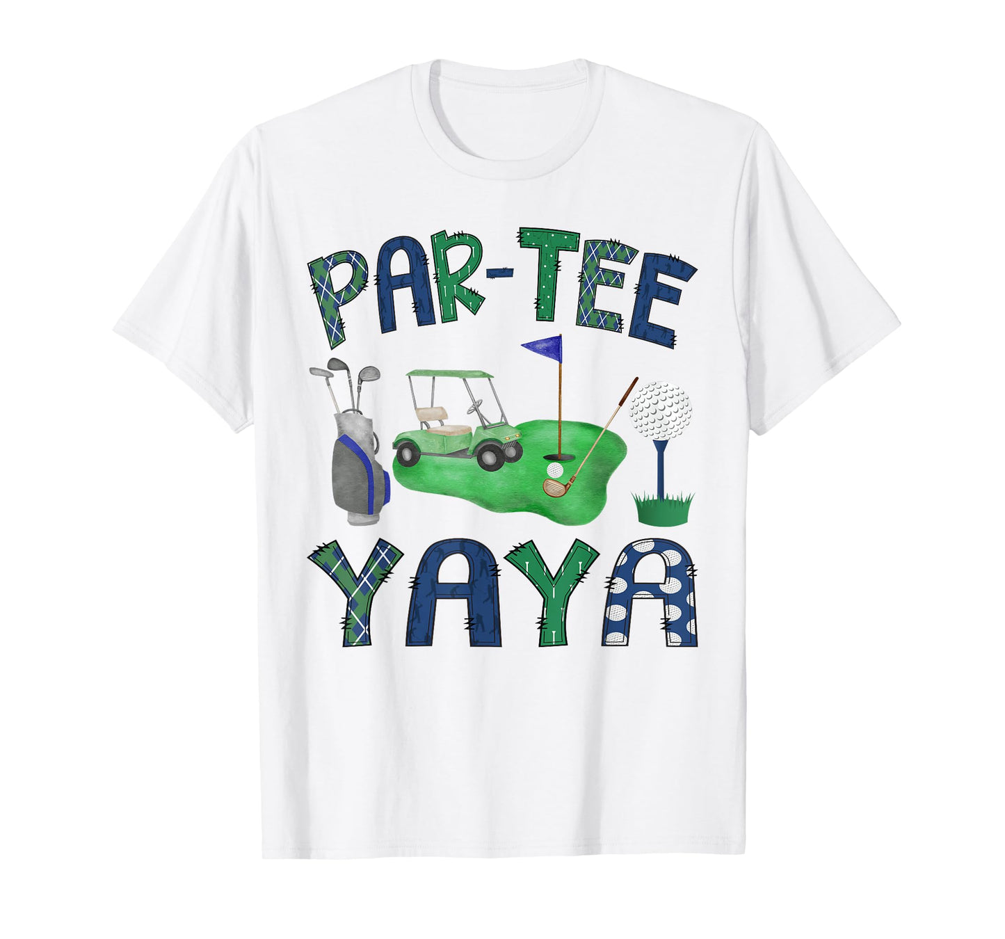 Par-Tee Yaya Hole in One Birthday Golf Lover Party T-Shirt