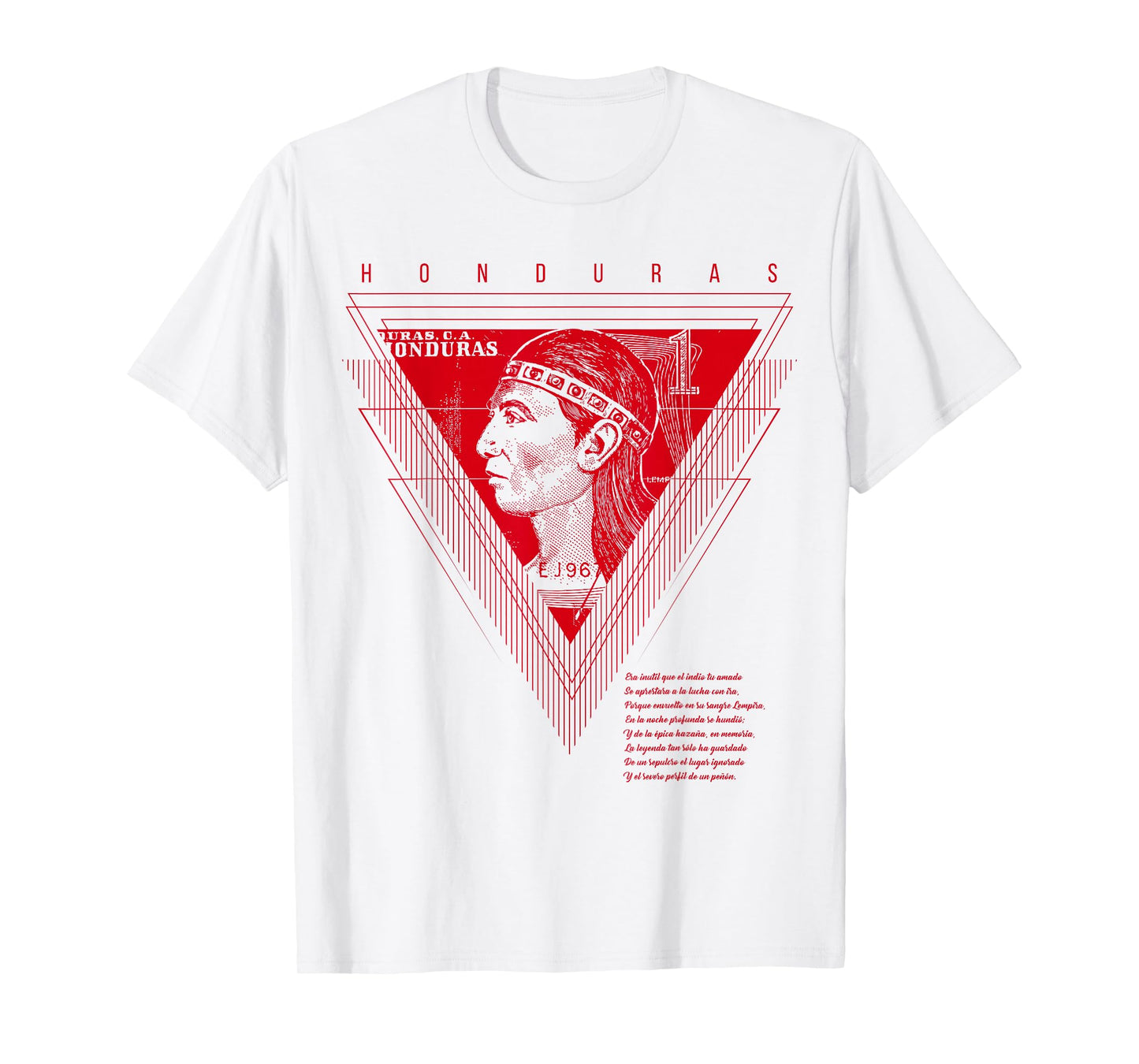 Honduras, Lempira, himno nacional T-shirt T-Shirt