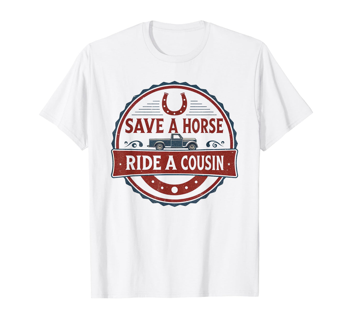 Save a Horse Ride A Cousin Costume Theme Party T-Shirt