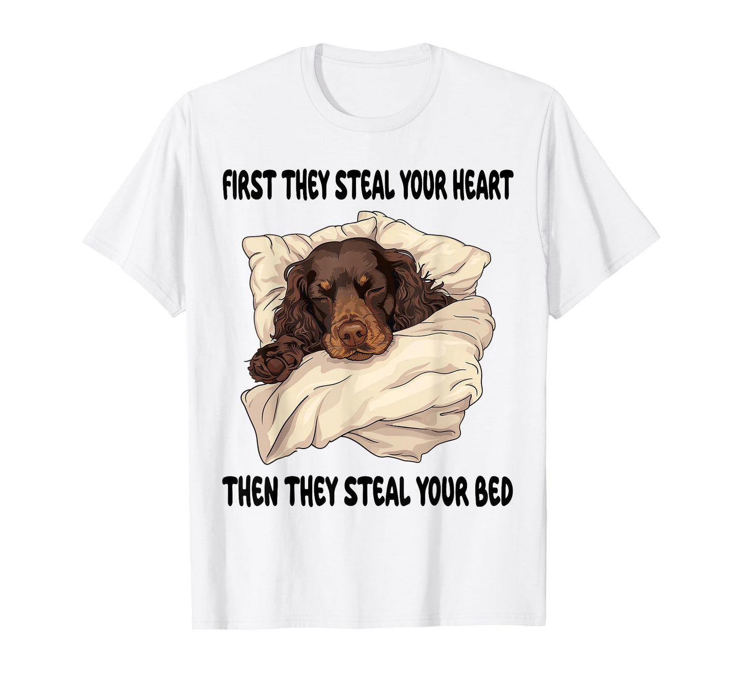 Boykin Spaniel Sleeping Pajamas Nightgown T-Shirt