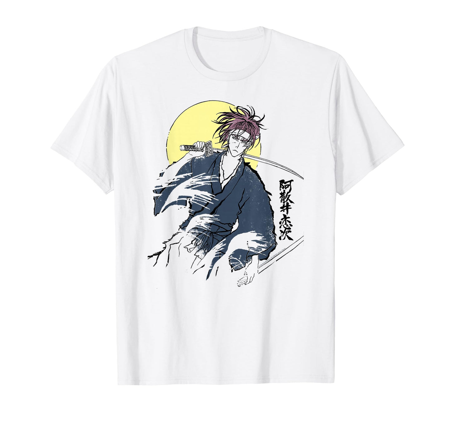 Bleach Renji Illustration Anime T-Shirt