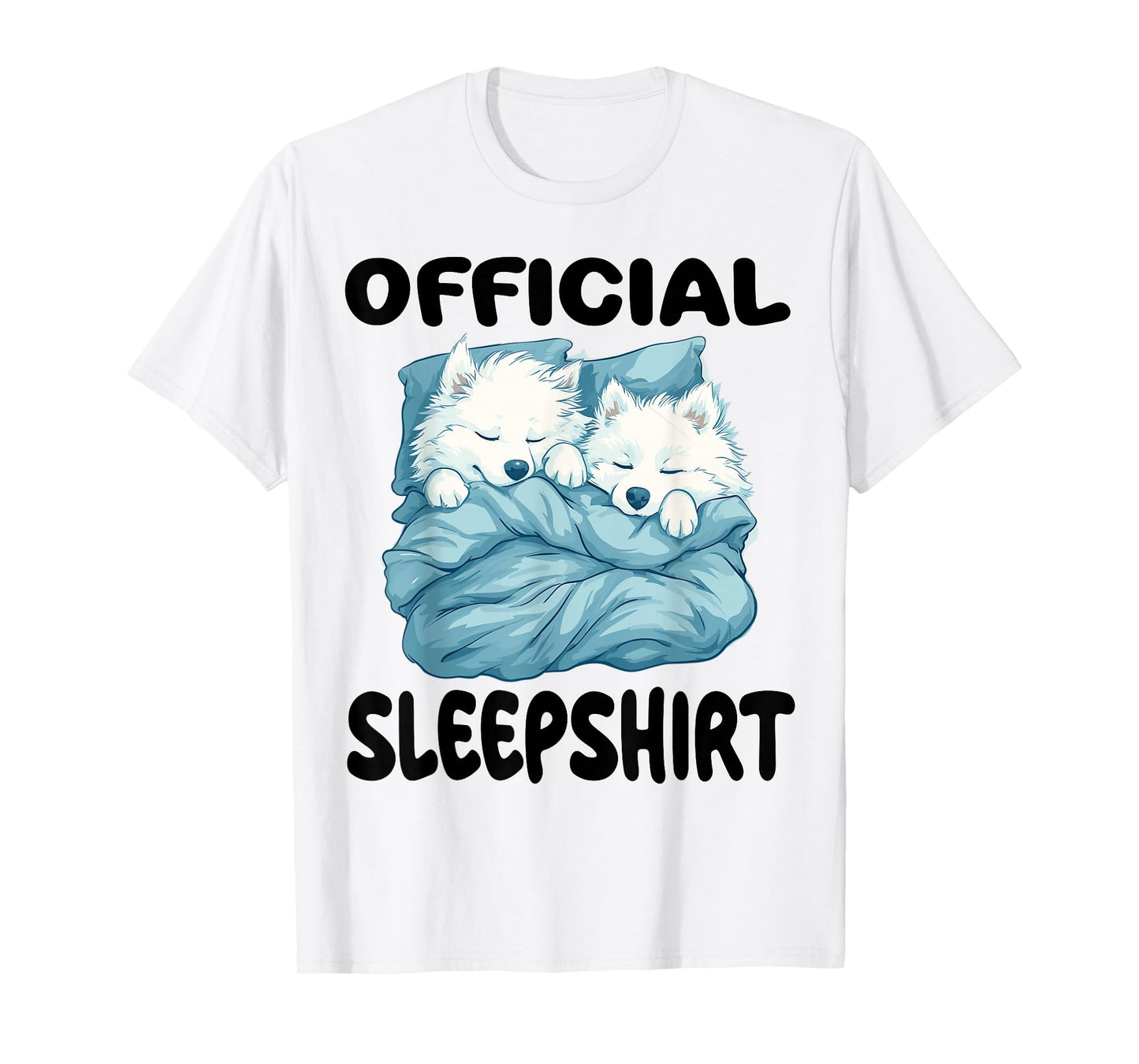 American Eskimo Dog Official Sleepshirt Pajamas Nightgown T-Shirt