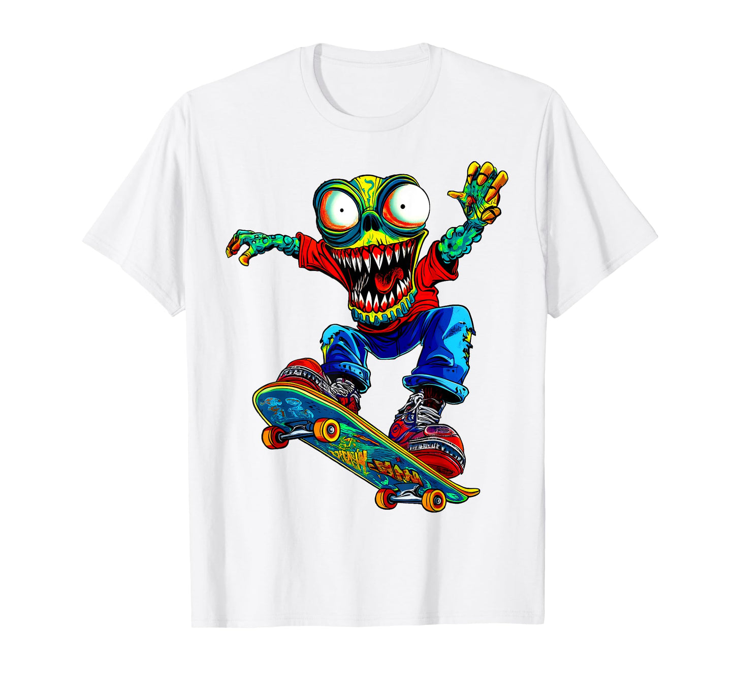 Monster Skateboard T-Shirt