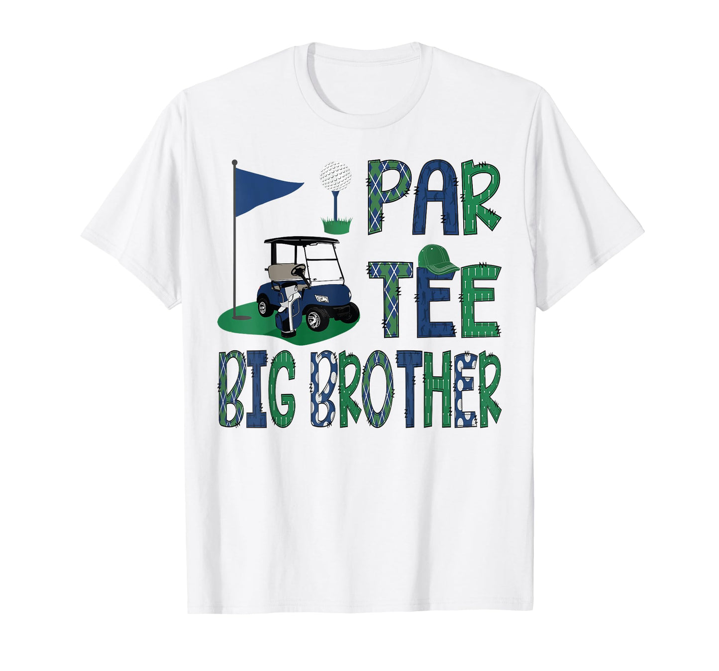 Par-Tee Big Brother Golf Lover Birthday Family Matching T-Shirt