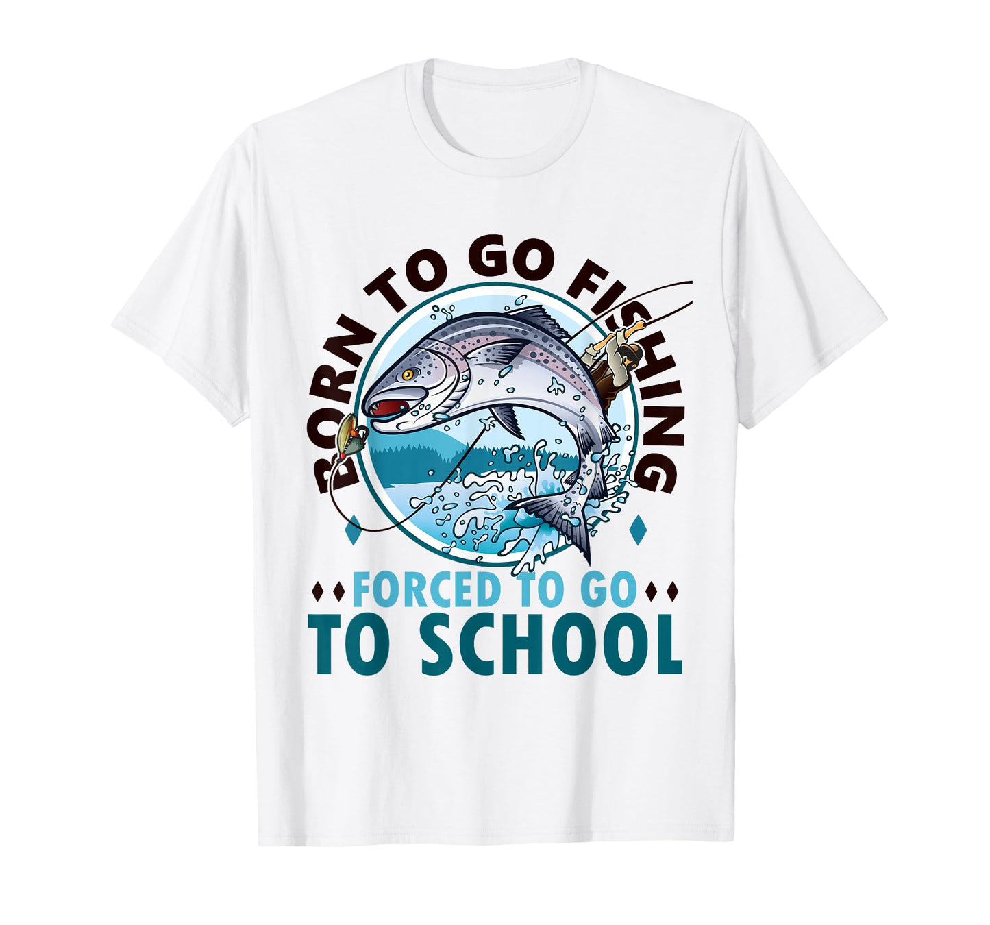 Unique Fishing Design For Men Women Fishing Fish Fisherman T-Shirt