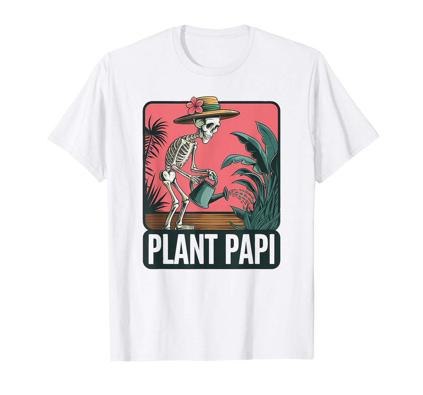 Halloween Plant Papi Daddy Gardener Happy Men & Women T-Shirt