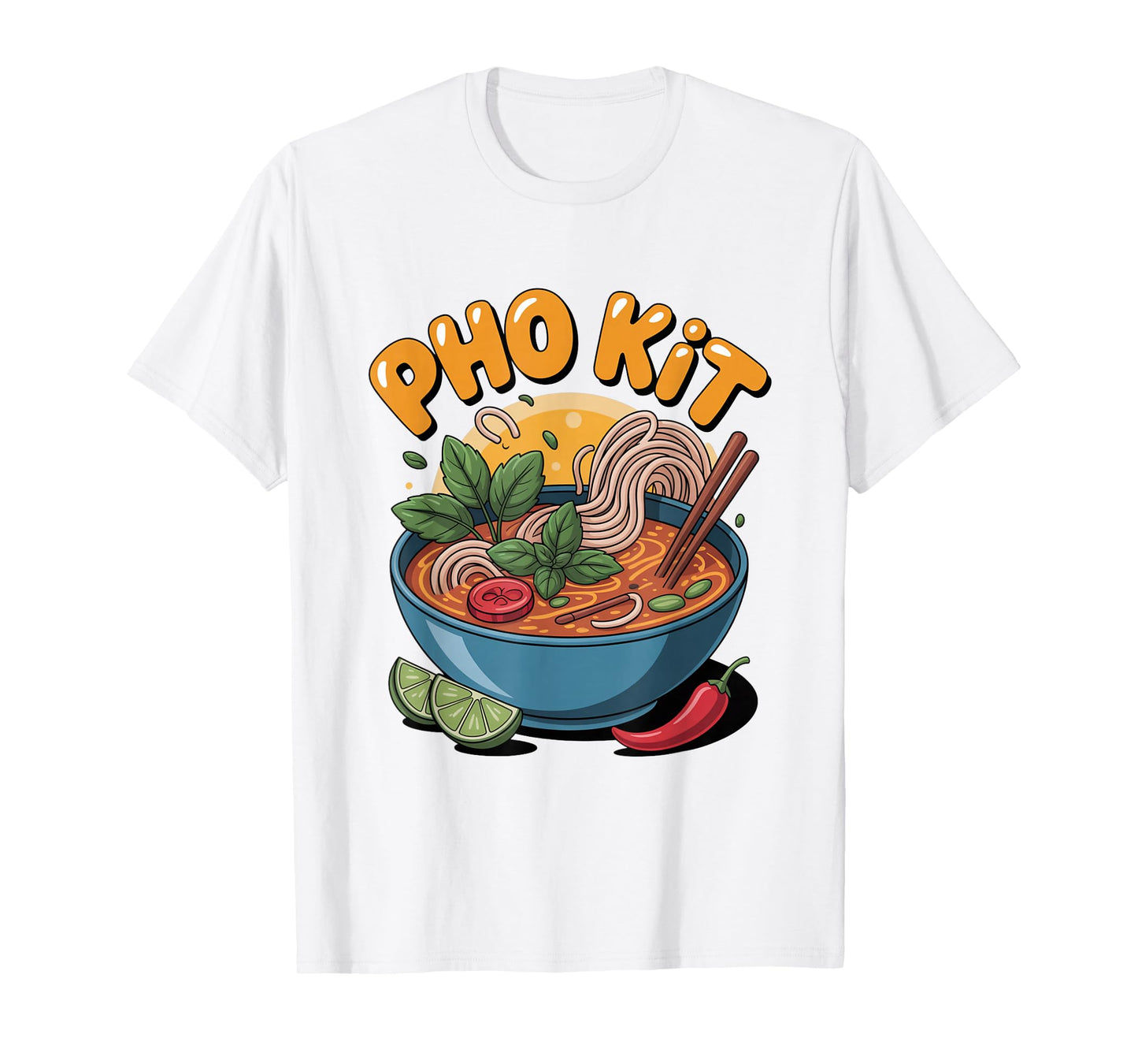 Pho Kit Soup Ingredients Pho Broth at Home Funny Pho Lover T-Shirt